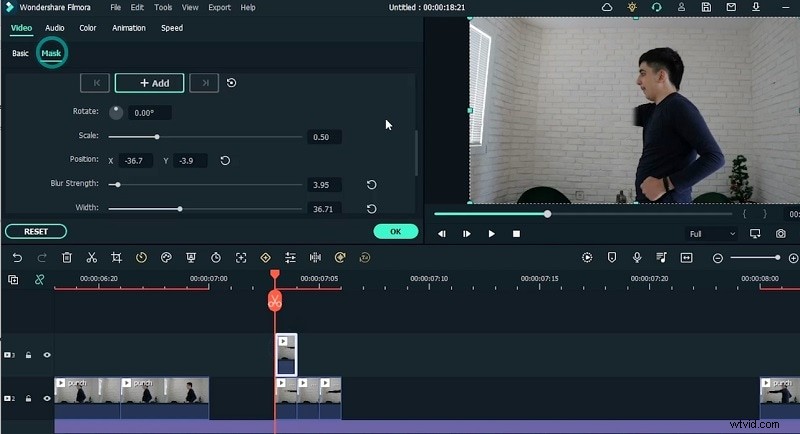 Zelfstudie Super Punch-effect in anime-stijl met Filmora 