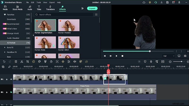 Creëer verbluffende magische portaaleffecten in Filmora:een stapsgewijze handleiding 