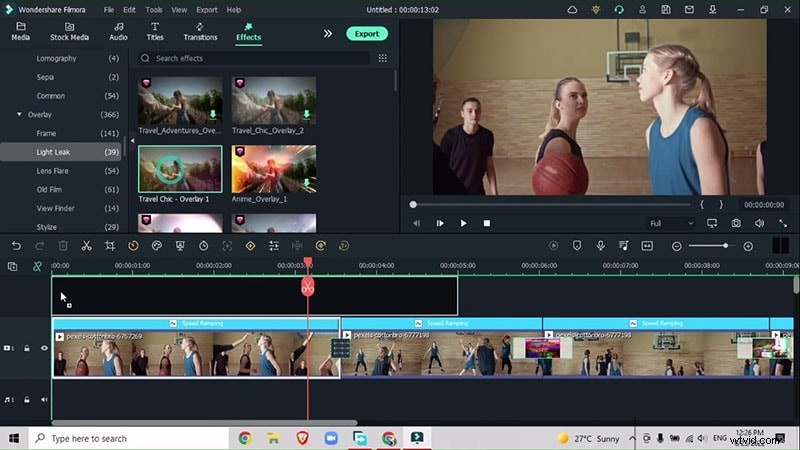 Hoe u professionele sportvideo s kunt maken met Filmora 
