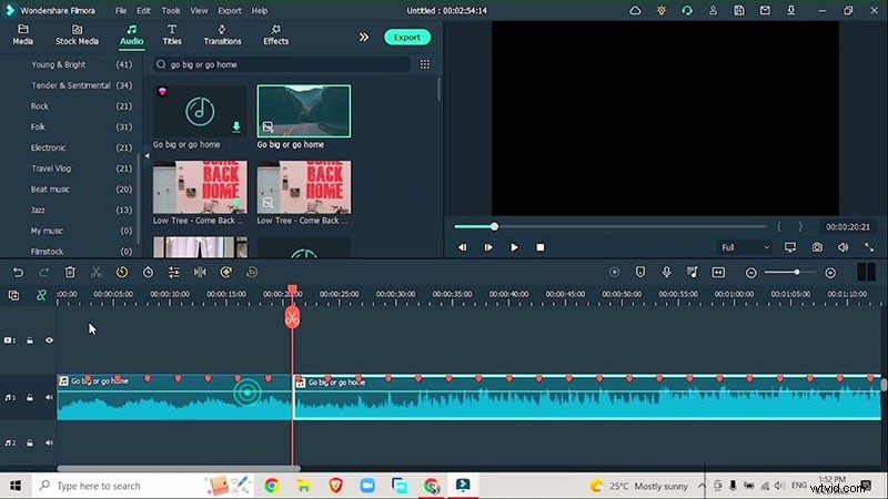 Professionele sporten benadrukken videobewerking met actie-effecten 