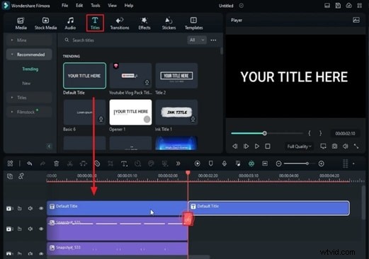 Jak vytvořit retro intro ve Filmoře – návod krok za krokem 