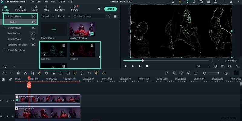 Creëer verbluffende dansbelichtingseffecten in Filmora:stapsgewijze zelfstudie 