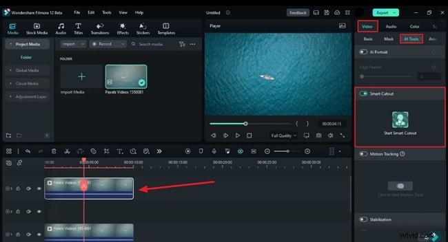 Tutorial de Filmora:crea impresionantes videos de introducción bajo el agua 