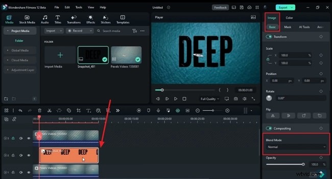 Tutorial de Filmora:crea impresionantes videos de introducción bajo el agua 