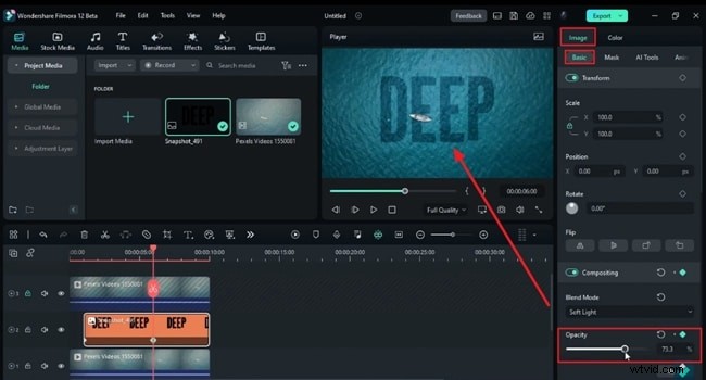 Tutorial de Filmora:crea impresionantes videos de introducción bajo el agua 