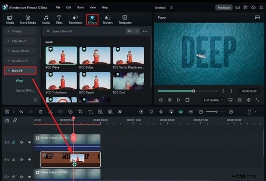 Tutorial de Filmora:crea impresionantes videos de introducción bajo el agua 