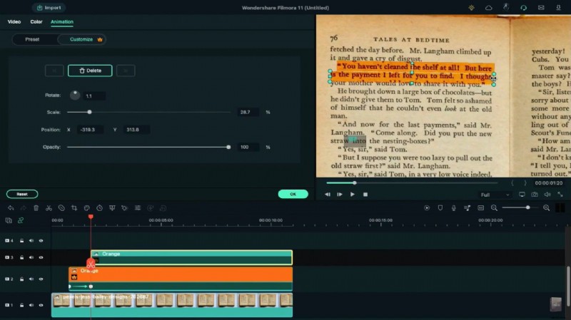 Maak een verbluffende tekstanimatie met hoogtepunten in Filmora:stapsgewijze handleiding 