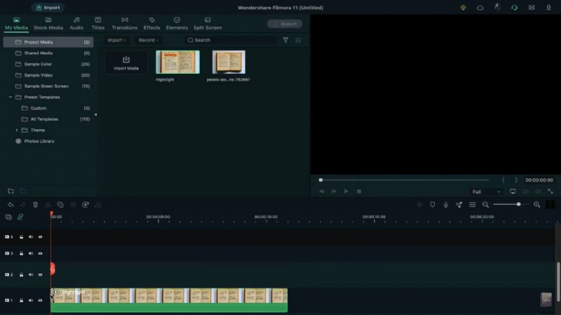 Maak een verbluffende tekstanimatie met hoogtepunten in Filmora:stapsgewijze handleiding 