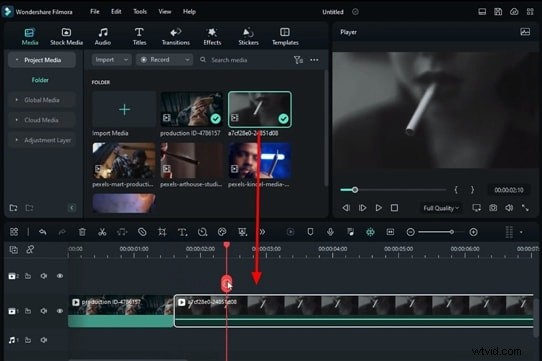 Beheers 5 verbluffende rookeffecten in Filmora – stapsgewijze zelfstudie 
