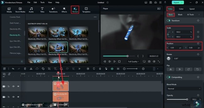 Beheers 5 verbluffende rookeffecten in Filmora – stapsgewijze zelfstudie 
