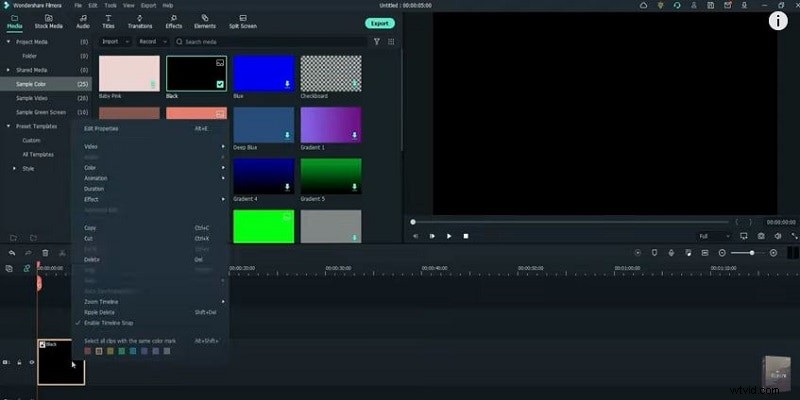 Crea una introducción de texto de esquema profesional en Filmora – Guía paso a paso 