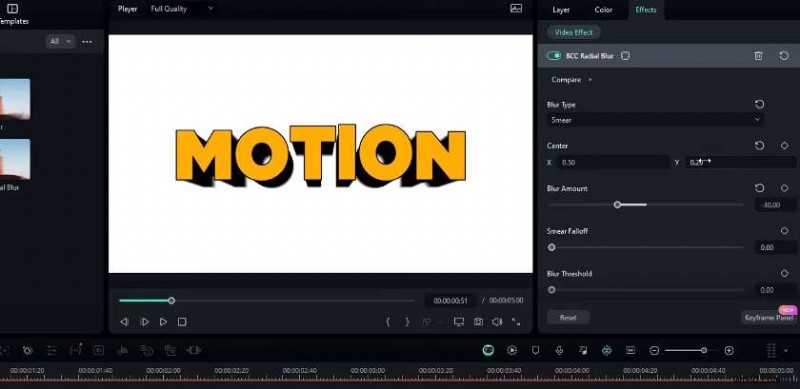 Maak een verbluffende glanzende 3D-tekstanimatie in Filmora 13 