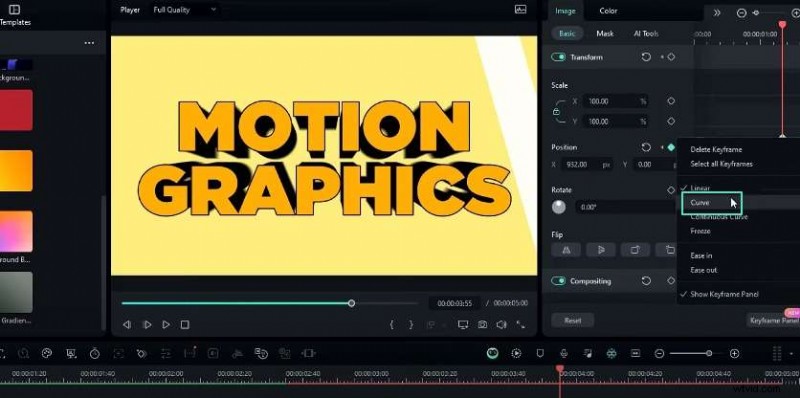 Maak een verbluffende glanzende 3D-tekstanimatie in Filmora 13 