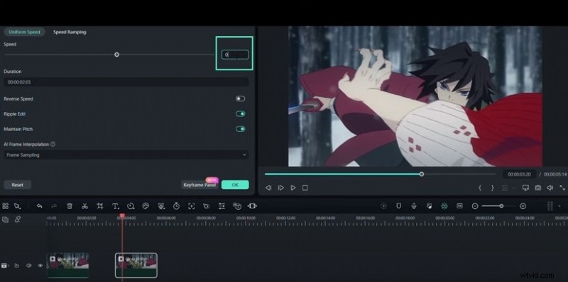 Beheers vloeiende slow-motion in Filmora:een stapsgewijze handleiding 