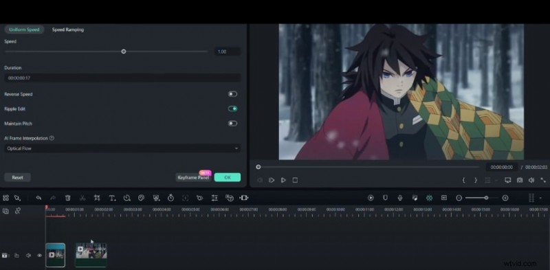 Beheers vloeiende slow-motion in Filmora:een stapsgewijze handleiding 