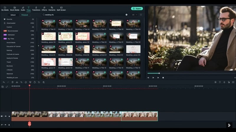 Maak een prachtige huwelijksuitnodigingsvideo met Filmora 
