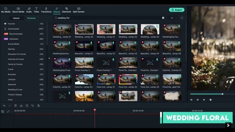 Maak een prachtige huwelijksuitnodigingsvideo met Filmora 