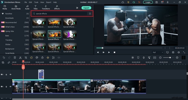Hoe u verbluffende visuele effecten aan sportvideo s kunt toevoegen met Filmora 