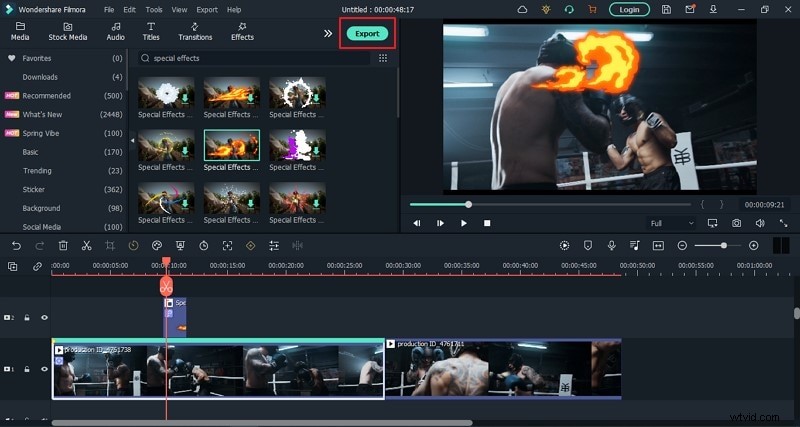 Hoe u verbluffende visuele effecten aan sportvideo s kunt toevoegen met Filmora 