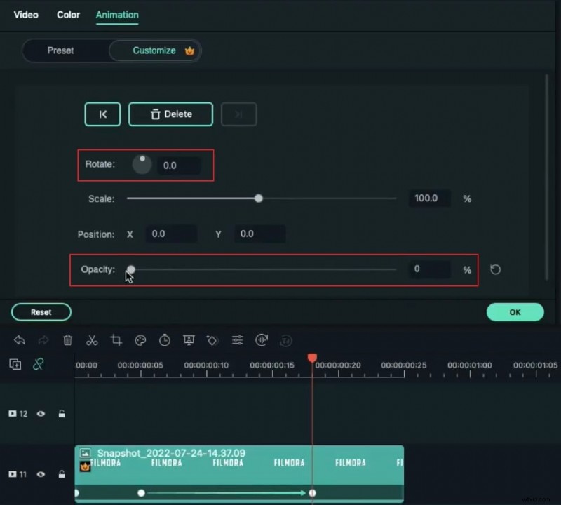 Creëer een Echo Motion Trail-teksteffect in Filmora 
