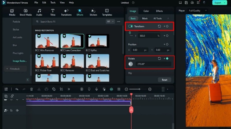 Creëer een VanGogh-sterrenhemel met Filmora:stapsgewijze zelfstudie 