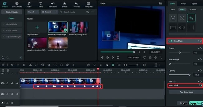 Beheers de zoom-through-schermovergangen in Filmora – stapsgewijze zelfstudie 