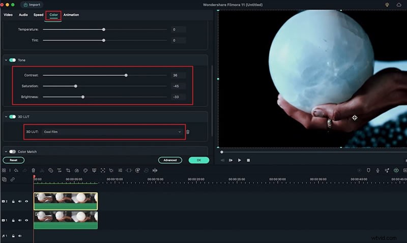 Filmora-tutorial:dynamische lichteffecten toevoegen voor actiescènes 