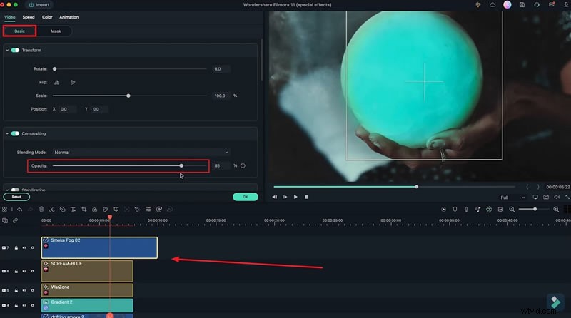 Filmora-tutorial:dynamische lichteffecten toevoegen voor actiescènes 