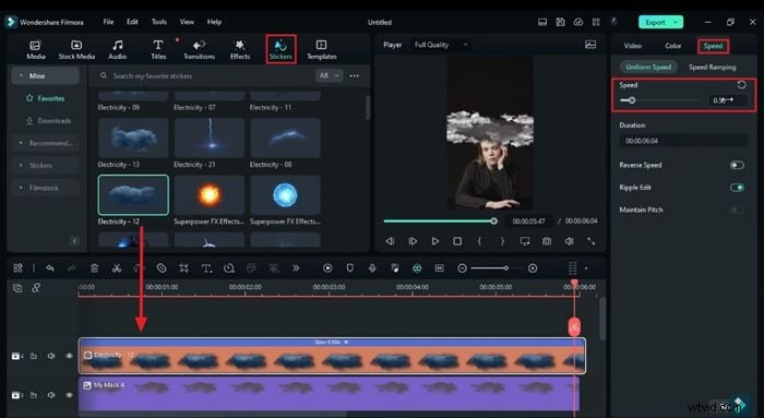 Filmora-tutorial:Creëer verbluffende hangende wolkeneffecten 