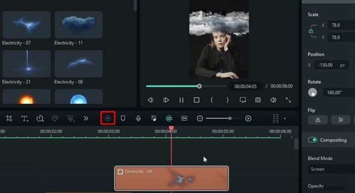 Filmora-tutorial:Creëer verbluffende hangende wolkeneffecten 