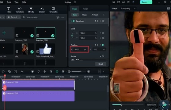 Crea un impresionante truco con el dedo mágico en Filmora – Tutorial paso a paso 