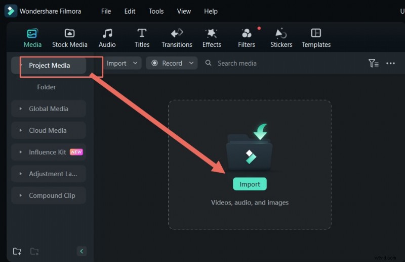 Tutorial de Filmora:Crea un efecto de vídeo Salir de la televisión - Guía paso a paso
