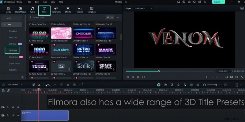 Beheers geavanceerde teksteffecten voor AMV-bewerking in Filmora 