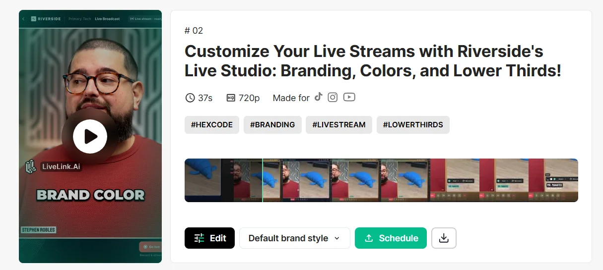 Nejlepší alternativy klipů Opus v roce 2024:Top 10 AI video editorů 