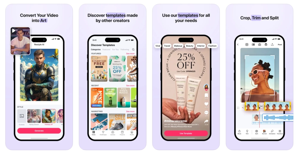 Top 12 TikTok-apps voor videobewerking voor 2026 – van beginnersvriendelijk tot professionele tools 