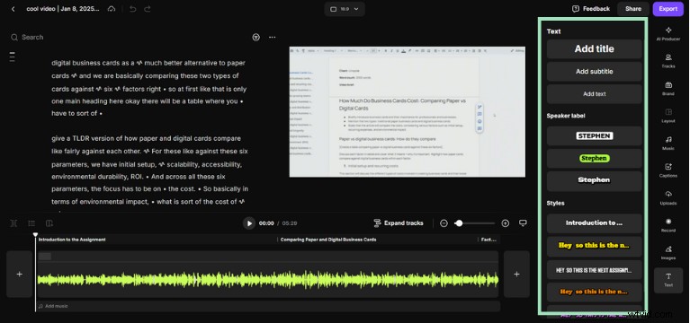 Video s verbeteren:een handleiding voor makers voor effectieve tekstoverlays 