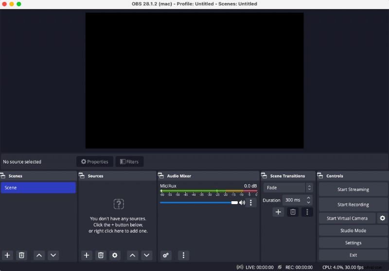OBS Studio:registrazione di tracce audio separate per podcast (guida 2024)