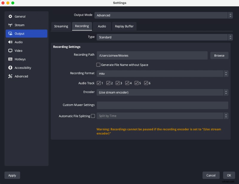 OBS Studio:registrazione di tracce audio separate per podcast (guida 2024)