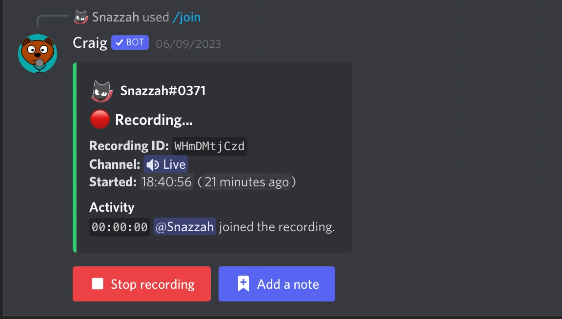 Craig Bot Review:uitgebreide gids voor Discord-audio-opname 