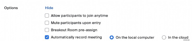 Uw zoomopnamen lokaliseren en beheren:een uitgebreide gids 