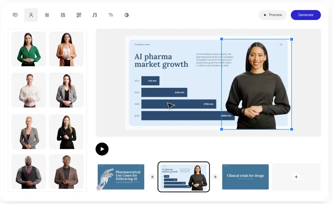 Top 9 AI-videogeneratoren voor moeiteloze videocreatie in 2024 