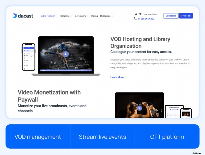 Top 9 white-label VOD-platforms voor schaalbare livestreaming