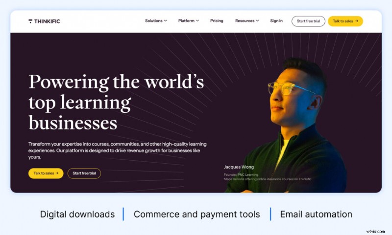 Top 10 Kajabi-alternatieven voor online cursussen en lidmaatschapssites (2026) 