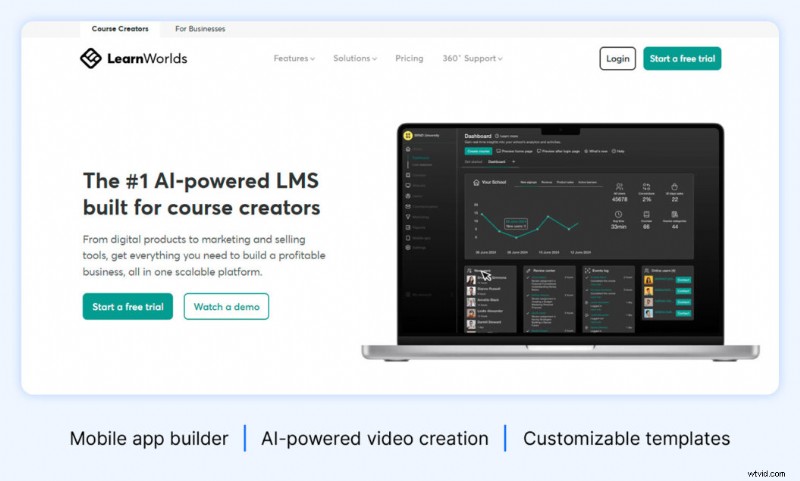 Top 10 Kajabi-alternatieven voor online cursussen en lidmaatschapssites (2026) 