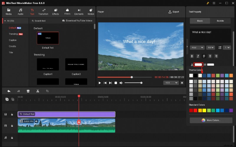 MiniTool MovieMaker 8.6 verbetert videobewerking met ondersteuning voor Japans en Duits, aangepaste tekstkleuren en snellere export 
