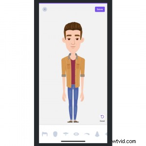 Maak je eigen avatar met Animaker:een stapsgewijze zelfstudie (iOS en internet)