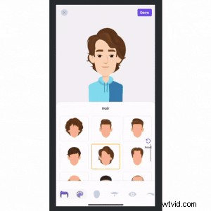 Maak je eigen avatar met Animaker:een stapsgewijze zelfstudie (iOS en internet)