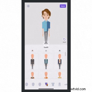 Maak je eigen avatar met Animaker:een stapsgewijze zelfstudie (iOS en internet)