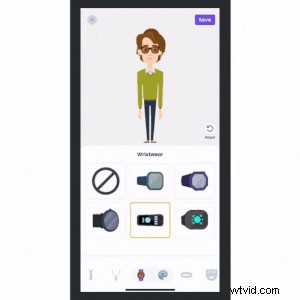 Maak je eigen avatar met Animaker:een stapsgewijze zelfstudie (iOS en internet)