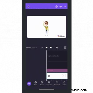 Maak je eigen avatar met Animaker:een stapsgewijze zelfstudie (iOS en internet)